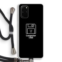 Hello: Samsung Galaxy S20 Plus Transparant Hoesje met koord