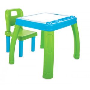 JAMARA 2-delige Kindermeubelset Lets Study blauw