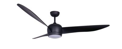 Beacon Stille plafondventilatorAirfusion Nordic Ø 143cm zwart - 512910