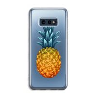 Grote ananas: Samsung Galaxy S10e Transparant Hoesje