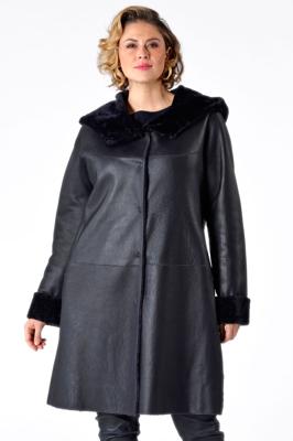 Yoek Lammy jas reversible | Blauw | Maat XL