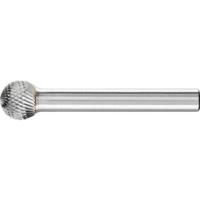 PFERD TOOLS 21112776 Freesstift Bol Lengte 49 mm Afmeting, Ø 10 mm Werklengte 9 mm Schachtdiameter 6 mm