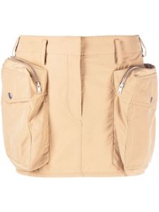 Stella McCartney minijupe Utilitarian à poches cargo - Tons neutres