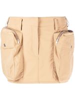 Stella McCartney minijupe Utilitarian à poches cargo - Tons neutres
