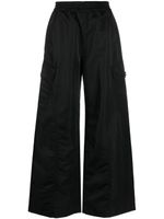 PINKO pantalon ample à poches cargo - Noir - thumbnail