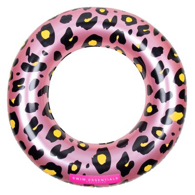 Opblaasbare Zwemband Panterprint Roze