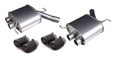 Remus uitlaat passend voor BMW 5 Serie F10 535i - Carbon / Titanium 0899100500LR004683CTSR