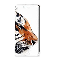 Bookcase Samsung Galaxy A41 Watercolor Tiger - thumbnail