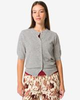 HEMA Damesvest New Cardigan Middengrijs (middengrijs)
