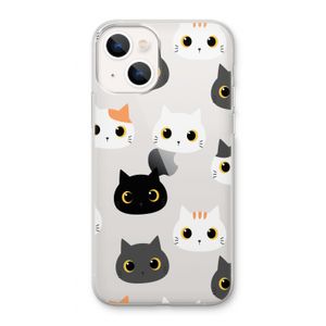 Katten: iPhone 13 Transparant Hoesje
