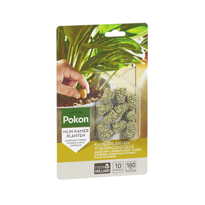 Pokon Pokon Kamerplanten Voedingskegels - 10 stuks
