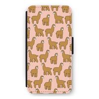 Alpacas: iPhone 12 Pro Max Flip Hoesje