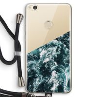 Zee golf: Huawei Ascend P8 Lite (2017) Transparant Hoesje met koord