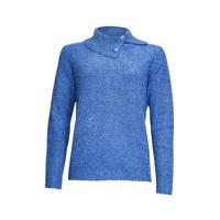 Pullover met split kol