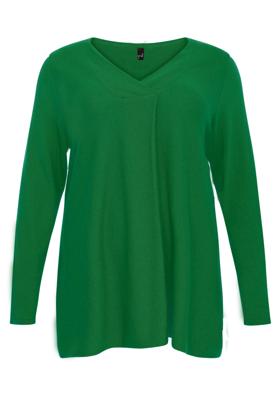 Yoek Trui met V-hals | Groen | Maat 54/56
