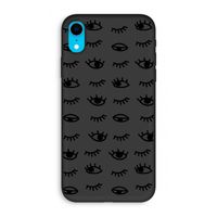 Eye pattern #2: iPhone XR Biologisch afbreekbaar hoesje