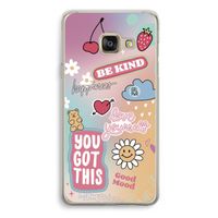 Positivity: Samsung Galaxy A3 (2016) Transparant Hoesje