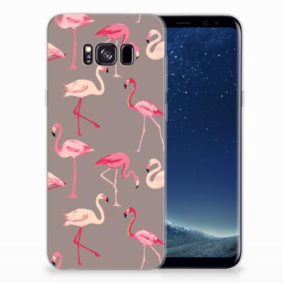 Samsung Galaxy S8 Plus | TPU Hoesje | Flamingo