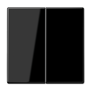 Jung LS990 drukknop serie voor serieschakelaar zwart