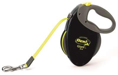 FLEXI ROLLIJN GIANT TAPE NEON ZWART / GEEL