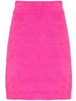 Helmut Lang jupe crayon en maille - Rose