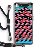 Skew Blush 2: Samsung Galaxy A80 Transparant Hoesje met koord Skew Blush 2: Samsung Galaxy A80 Transparant Hoesje met koord