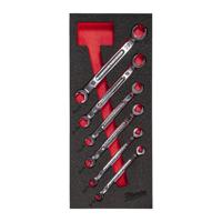 Milwaukee TOOLGUARD™ Foam inlay open ringsleutelset 6-delig - 4932493628