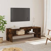 Tv-meubel 120x40x40 cm bewerkt hout gerookt eikenkleurig