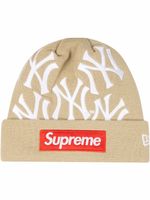 Supreme x New York Yankees x New Era bonnet à logo 'FW21' - Tons neutres - thumbnail