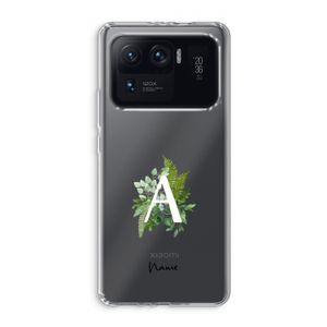 Green Brush: Xiaomi Mi 11 Ultra Transparant Hoesje