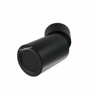 Opbouwspot armatuur LED kantelbaar rond ZWART