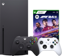 Xbox Series X + F1 24 + Tweede Controller Wit