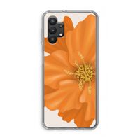 Orange Ellila flower: Samsung Galaxy A32 5G Transparant Hoesje