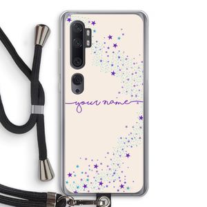 Sterren: Xiaomi Mi Note 10 Pro Transparant Hoesje met koord