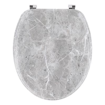 Tendance Toiletbril Royal Nature - marmer look - MDF hout - universeel - standaard wc bril