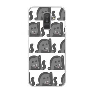 Cats: Samsung Galaxy A6 Plus (2018) Transparant Hoesje