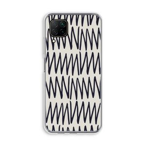 Marrakech Zigzag: Huawei P40 Lite Transparant Hoesje