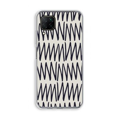 Marrakech Zigzag: Huawei P40 Lite Transparant Hoesje