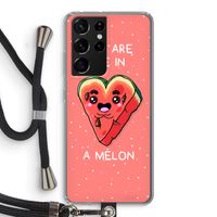 One In A Melon: Samsung Galaxy S21 Ultra Transparant Hoesje met koord
