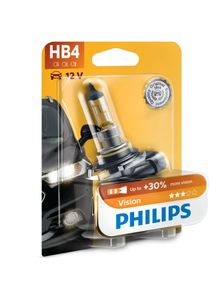 Gloeilamp HB4 Vision 55W [12V] (1 stuks) PHILIPS, Spanning (Volt)12V, u.a. fÃ¼r Chrysler