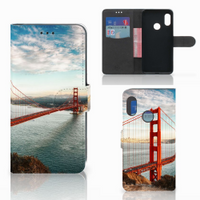 Xiaomi Mi A2 Lite Flip Cover Golden Gate Bridge