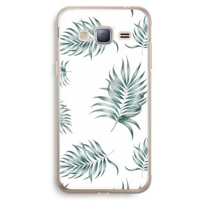Simple leaves: Samsung Galaxy J3 (2016) Transparant Hoesje