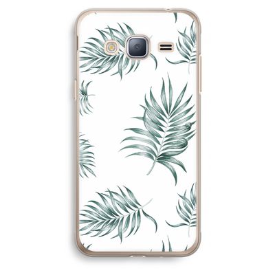 Simple leaves: Samsung Galaxy J3 (2016) Transparant Hoesje