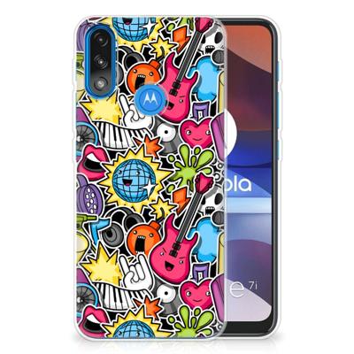 Motorola Moto E7/E7i Power | Sillicone Back Cover | Punk Rock Motorola Moto E7/E7i Power | Sillicone Back Cover | Punk Rock