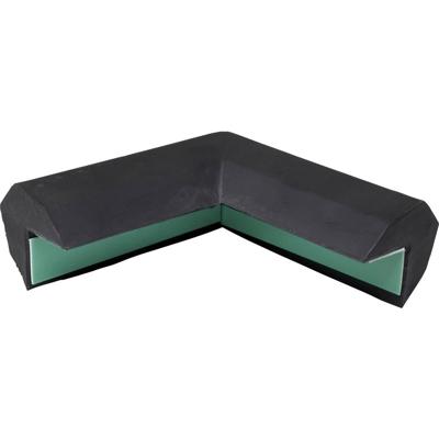 Moravia 422.16.525 Kantenbeveiliging Zwart (l x b) 80 mm x 80 mm