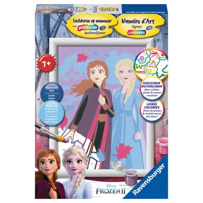 Schilderen op nummer Disney Frozen 2