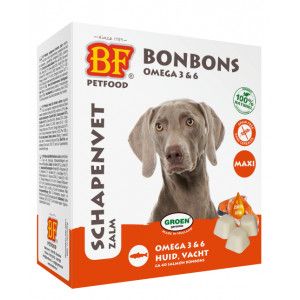 BF Petfood Schapenvet Maxi Bonbons met zalm 3 verpakkingen