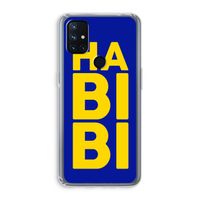 Habibi Blue: OnePlus Nord N10 5G Transparant Hoesje