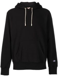 Champion hoodie à patch logo - Noir