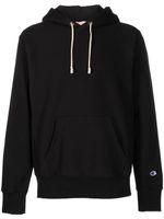 Champion hoodie à patch logo - Noir